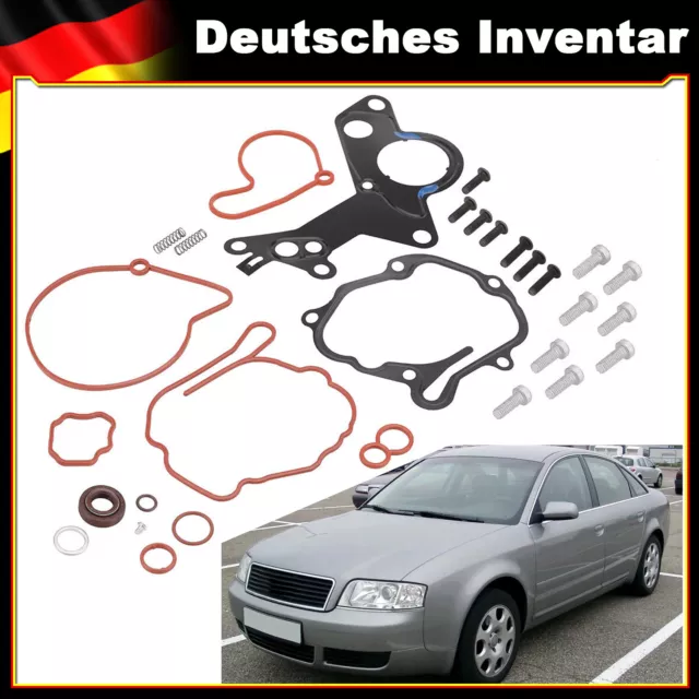 Dichtsatz Unterdruckpumpe Vakuumpumpe 038145209Q Für AUDI SEAT SKODA VW 1.9 TDI