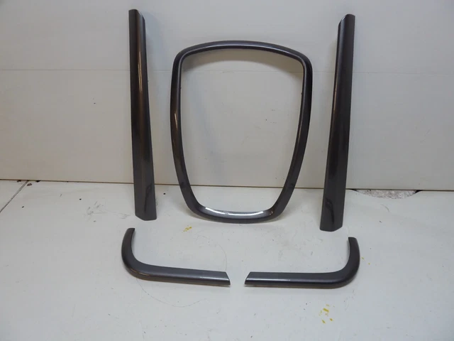 GOOACC Kit di Strumenti per la rimozione delle Finiture dell'auto, in Nylon, AntiGraffio, per Pannello di Clip e cruscotto dell'auto, 5 Pezzi, Colore: Nero