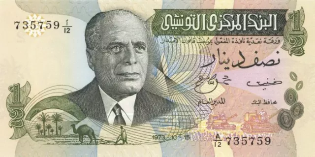 Tunisia - P-69a - Foreign Paper Money - Paper Money - Foreign