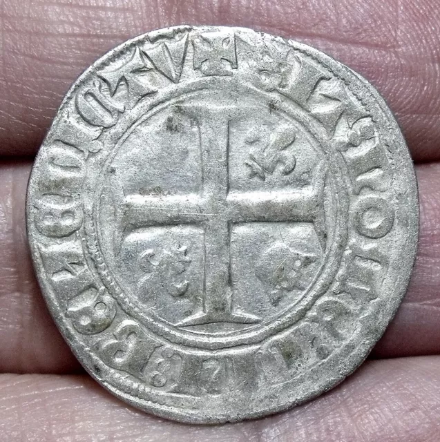 FRANCE - Charles VI (1380-1422) Blanc dit Guénar - Tournai - Silver - NO RESERVE