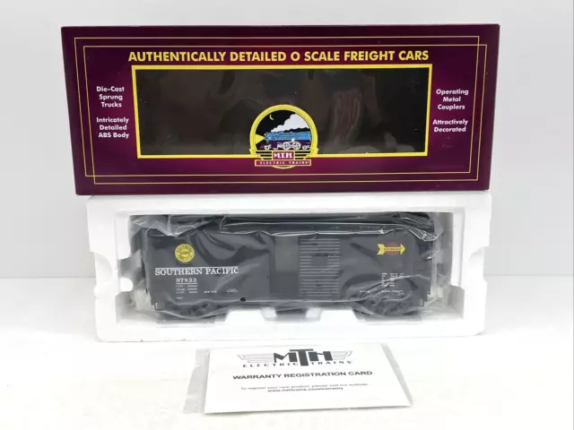 MTH Premier 20-90732D Southern Pacific 40’ AAR Boxcar O Gauge New #97833 SP