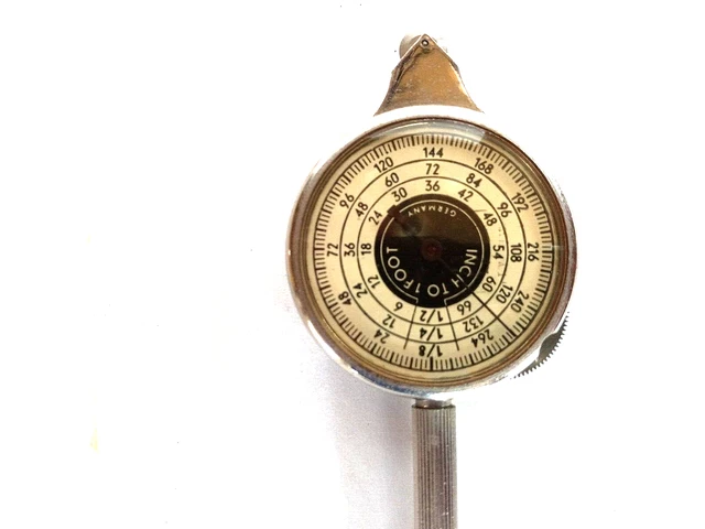 VINTAGE WESTERN GERMANY Map Measuring Opisometer Device # 2962 by ...