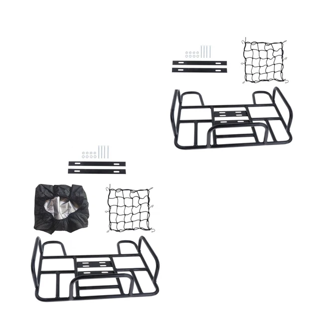 Panier Arrière Vélo Amovible Avec Filet Et Doublure Capacit 70kg 747041