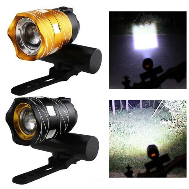 Faro Bici Anteriore Ricaricabile - 1200 Lumen, USB, Impermeabile IPX5, Per MTB, Corsa, Monopattini