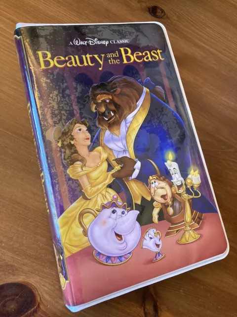 Walt Disney Beauty And The Beast VHS Video Notebook Journal - New/unused