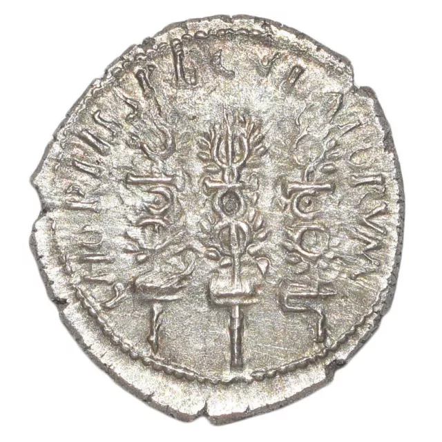 Mark Antony Cohors Speculatorum AR Imperatorial Denarius 32-31 aC Huelga de... 3