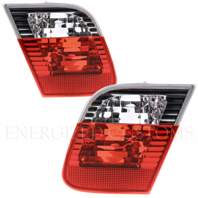 For BMW 3 Series E46 Saloon Rear Tail Boot Lights 2001-2005 Pair Left Right