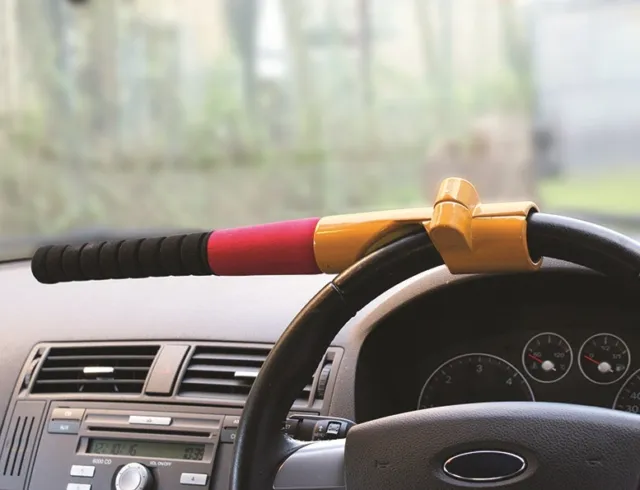 Baseball Bat Steering Wheel Lock For Vauxhall Calibra