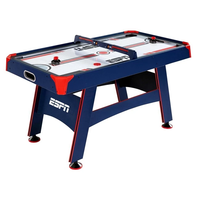 ESPN 60& AIR Powered Hockey Table w/ Overhead Electronic Scorer Indoor