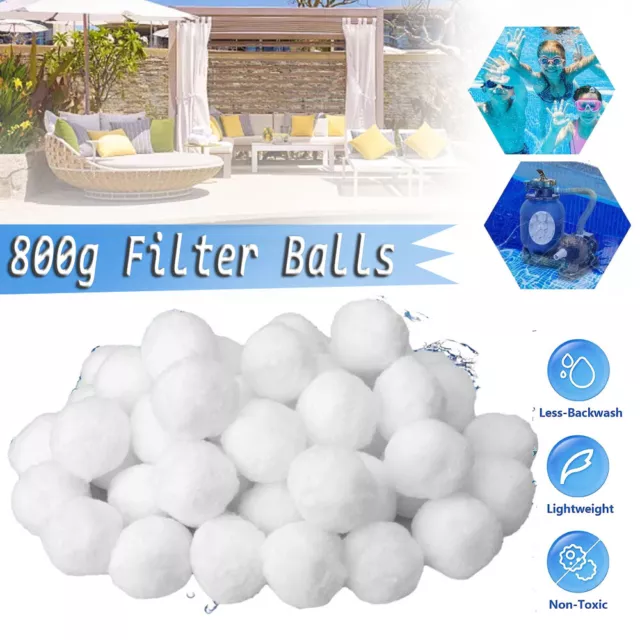 Pool Filter Balls Fiber Filtration Media Sand Filters Reusable Sand Filter Balls
