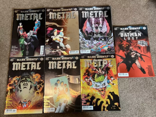 Dark Nights Metal #1-6 + Batman Lost #1 (DC, 2017)