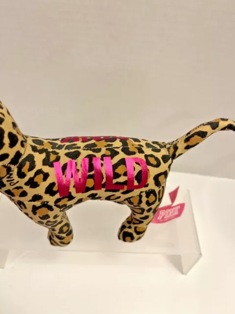 VICTORIAS SECRET Plüschtier ROSA HUNDE für immer wilder Gepard 3