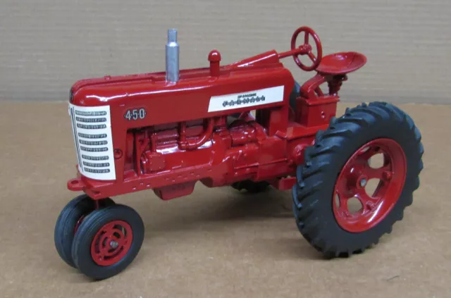 Eska Farmall 450 Tractor With Quick Hitch 1/16 Restored Old Farm Toy