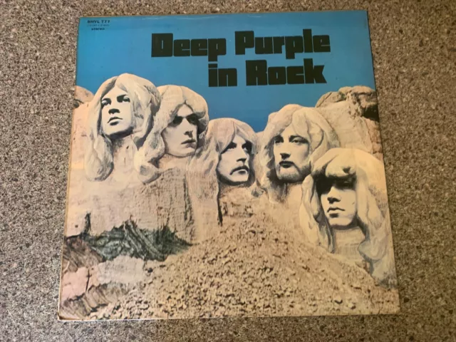 Deep Purple In Rock A2 B1 Rare Original UK LP