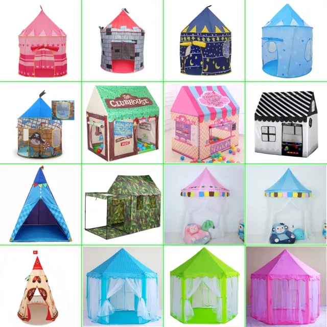 Princess Castle Play House Large Indoor/Outdoor Kids Play Tent For Baby Gift
