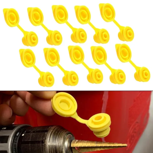 Spina tappo sfiato giallo resistente per bombolette carburante Eagle Chilton Midwest (confezione da 10)