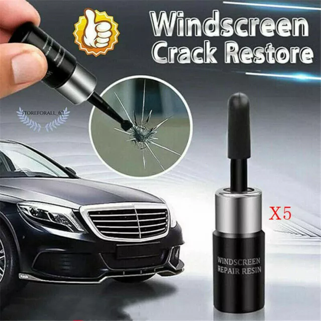 Set Glas Reparatur Flüssigkeit Nano Auto Windschutz -Werkzeug 3ML DIY Handy Auto