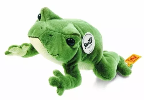 Steiff 281471 – Cappy Frosch 20 cm, Gruen