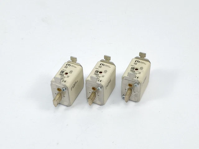 ETI 004182216 Fusible 160A 500V NH00 Gg 120kA 3 Scp