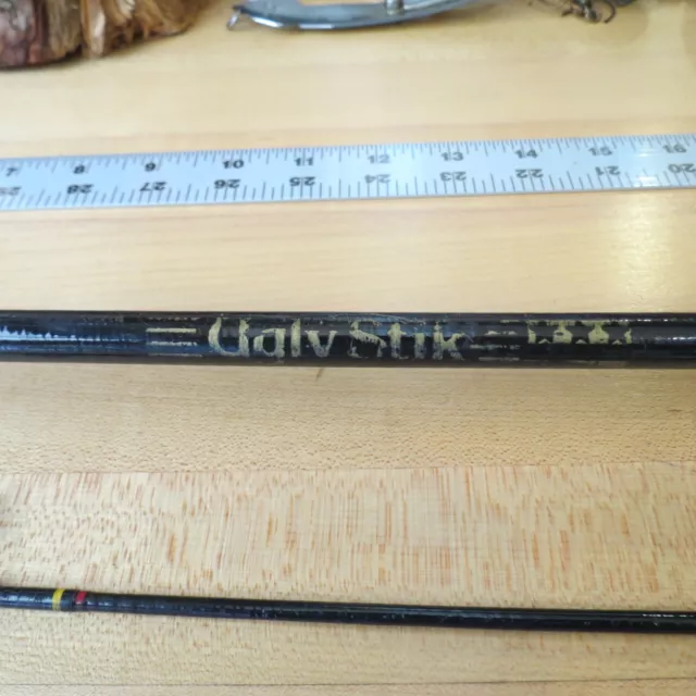 VINTAGE UGLY STIK fishing rod made in USA (lot#11276) $25.95