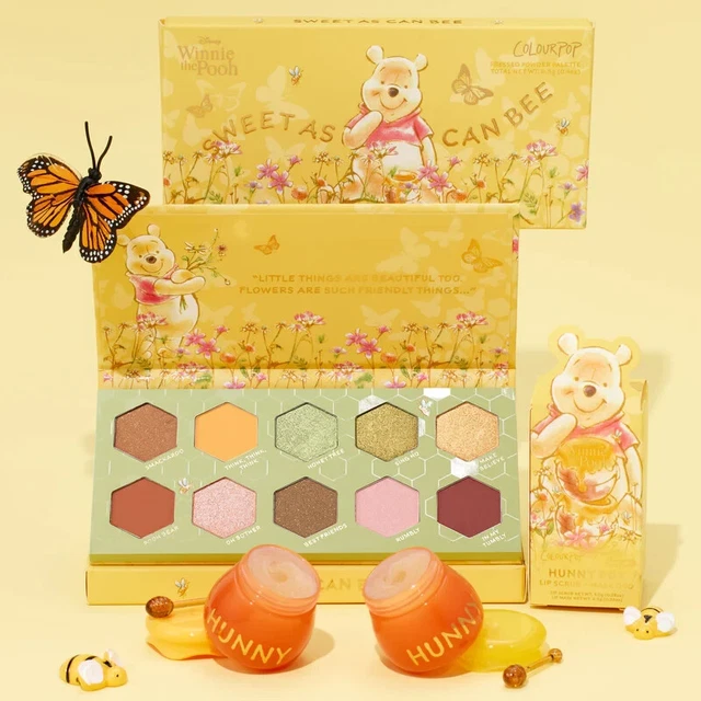 Paleta de sombras de ojos y conjunto de cuidado de labios ColourPop x DISNEY Winnie the Pooh HUNNY POT