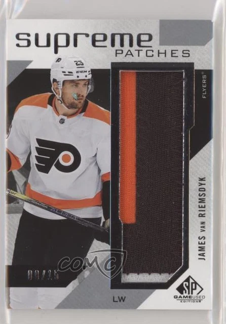 2021-22 Upper Deck SP Game Used Supreme /15 James van Riemsdyk #SP-JV Patch