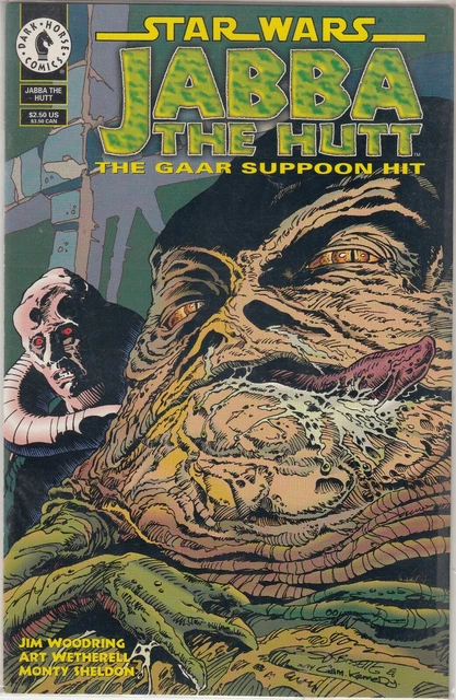 Star Wars Jabba the Hutt Gaar Suppoon Hit #1 (1995, Dark Horse)