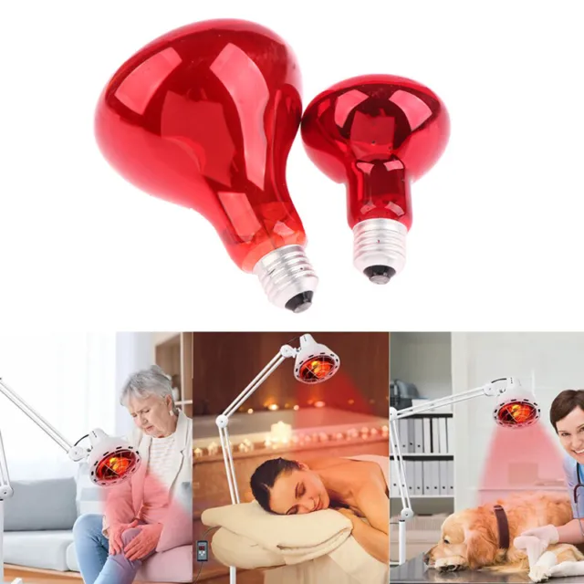 Lampe à ampoule de thérapie par la lumière infrarouge rouge, 100/150W