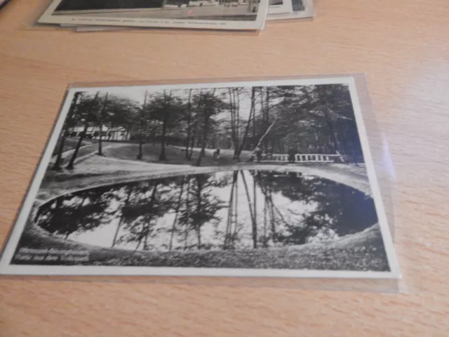 Alte   AK   Dortmund- Bövinghausen Partie am Volkspark 1939