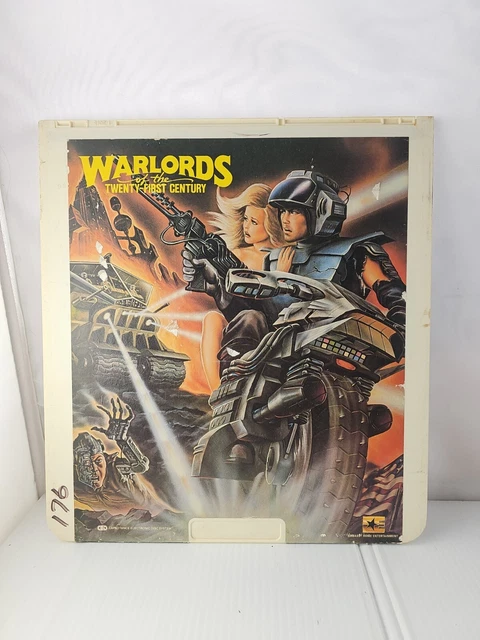 Warlords of the Twenty-First Century CED Movie Embassy Home Entertainment 1983