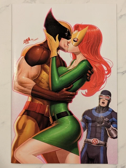 X-MEN #11 - David Nakayama Secret Virgin - J. Scott Campbell Homage