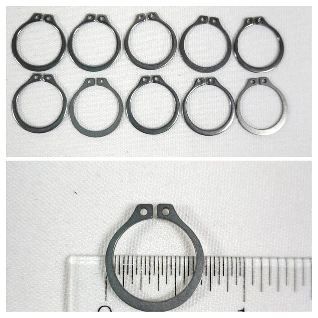 RETAINING RING EXTERNAL SH62SS (or equiv) For Shaft Dia 5/8" McMaster