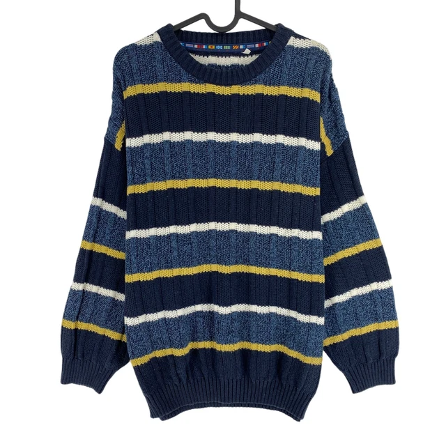 Cosby Vintage Rétro 90s Gris Pull TAILLES S Cosby Vintage Rétro 90s Gris Pull TAILLES S