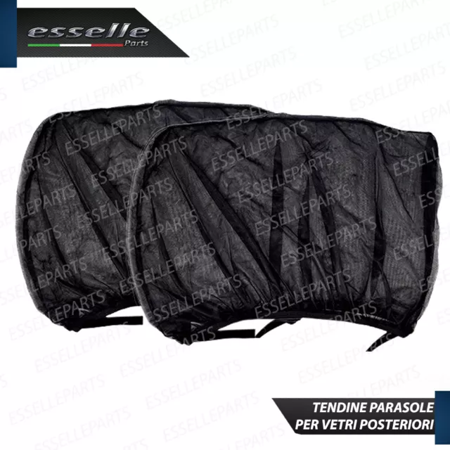 Coppia Tendine Parasole Finestrini Oscuramento Per Fiat Tipo Mk1 3