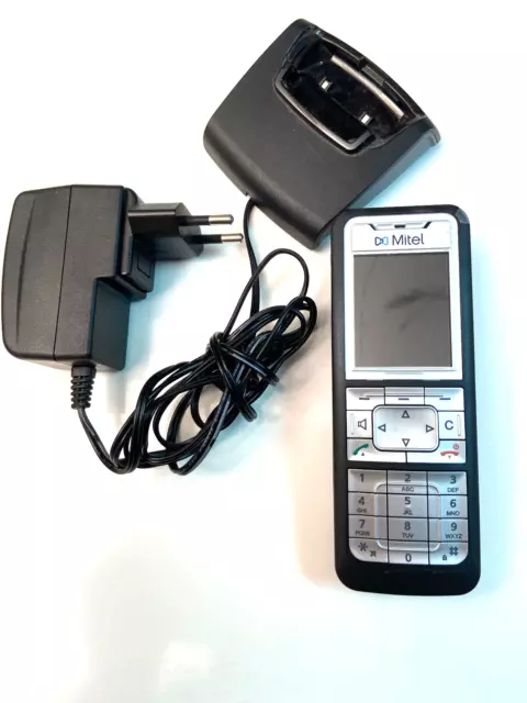 Mitel (AAstra) 622d-V2-  Systemtelefon mit Akku/Ladestat./Clip-Günstige B Ware -