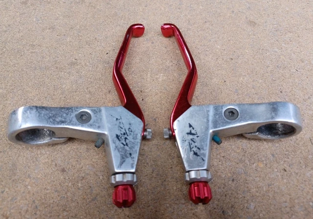 RETRO AVID RED Levers V-brake Canti Lever Anodized Polished sd 2.0 ...