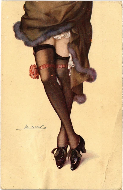 PC ARTIST SIGNED, PRIME A NOS ACHETEURS, RISQUE, Vintage Postcard (b51776) EUR 24,99 - FR PC ARTIST SIGNED, PRIME A NOS ACHETEURS, RISQUE, Vintage Postcard (b51776) EUR 24,99 - FR