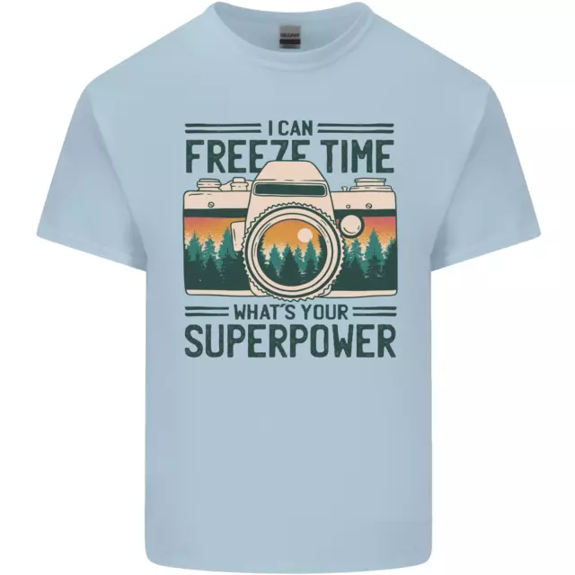 Freeze Time Photography Photographer Kids T-Shirt Childrens