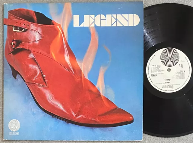 LEGEND Self Titled VERTIGO UK LP Gatefold Blues Rock Mickey Jupp VG++