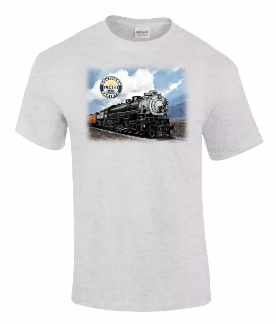 Southern Pacific 4-10-2 #5021 Train Authentic Railroad T-Shirt [115]