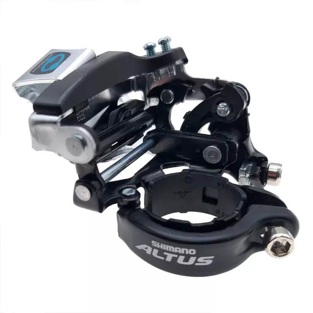 SHIMANO Altus FD-M310 7/8/21/24Speed MTB Front Derailleur 31.8/34.9MM Dual Pull 3