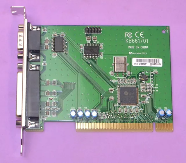 Adaptador paralelo serie HP/Lite-On PCI *Usado* 321722-001, KB661701, PCI-2S1P