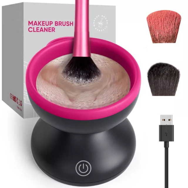 USB Charging Automatic Cosmetic Brush Electric Makeup Brush Cleaner Dryer Tool