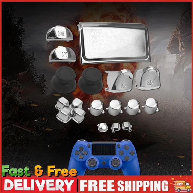 FULL SET BUTTON Replace ABXY Buttons Replace Kit for PS4 Slim ...