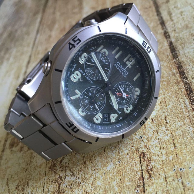 CASIO OVERLAND OVW-600 Wave Ceptor Tough Solar Water Resistant 10bar ...