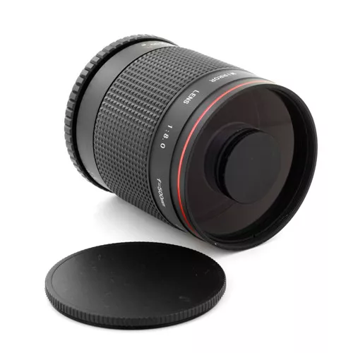 Albinar Telephoto 500mm f/8 Mirror Lens fo Micro 4/3 Panasonic DMC GX1 GF3 G3 L1