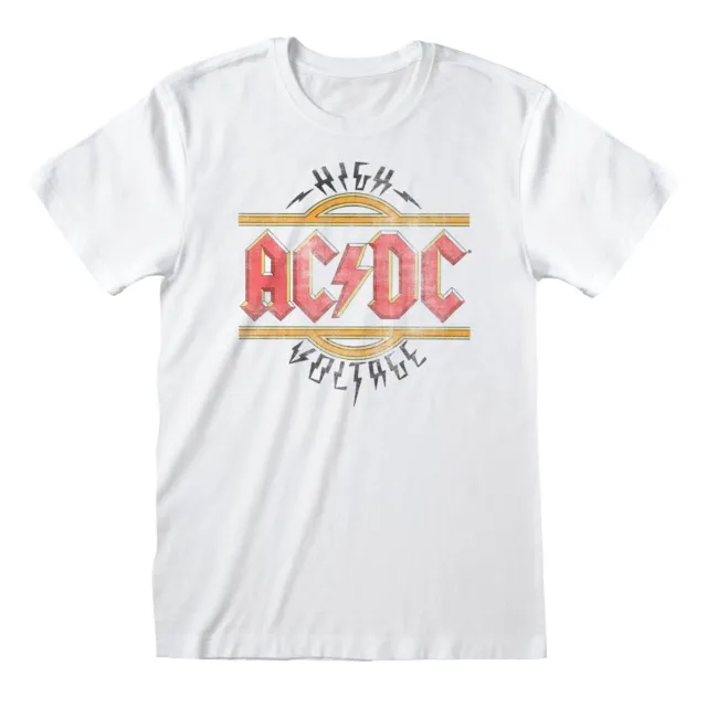 AC/DC Vintage High Voltage T-Shirt Official Merchandise Neu