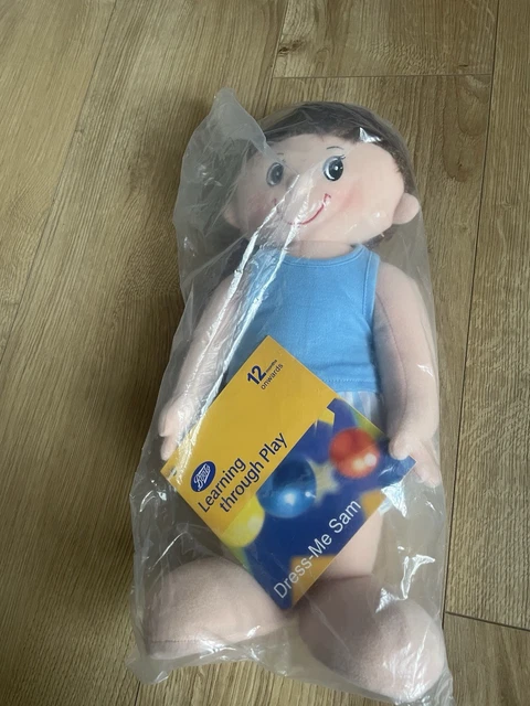 NEW VINTAGE BOOTS dress me Sam learning through play doll £21.49 ...