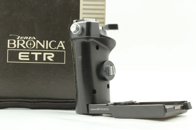 [Casi COMO NUEVO EN CAJA] Empuñadura de velocidad Zenza Bronica agarre de mano E ETR S Si de Japón
