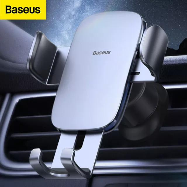 Baseus Car Gravity Phone Holder Stand For Air Vent Car Mount For Samsung iPhone